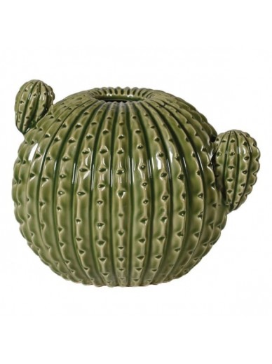 Green Ceramic Cactus