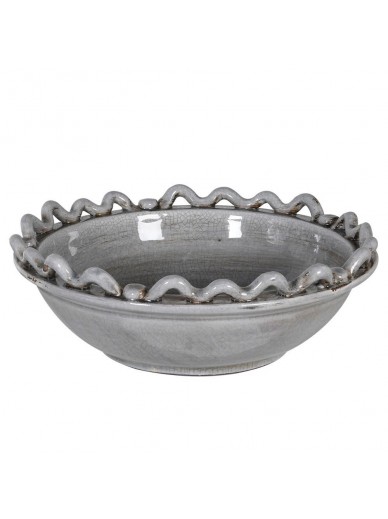 Grey Wave Bowl