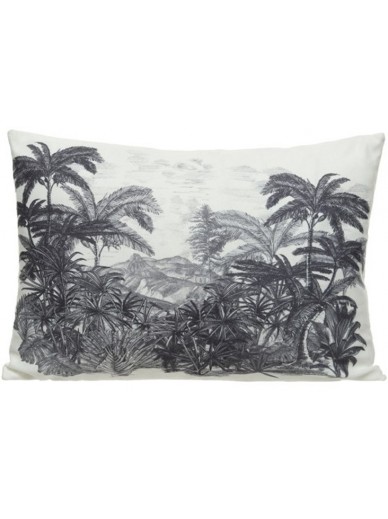 Palm Tree Print Cushion