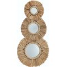 Set of 3 Seagrass Mirrors