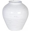 White Glazed Vase