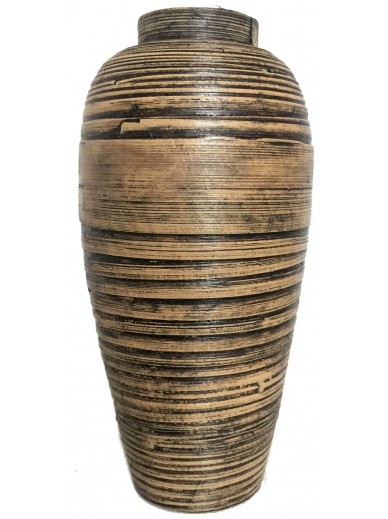 Natural Bamboo Vase 25cm