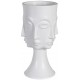 White Multi Face Vase