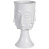 White Multi Face Vase