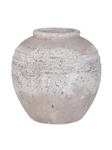 Distressed Stone Vase