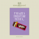 Rude Chocolate Card - Pun Wonka - Wanka A5